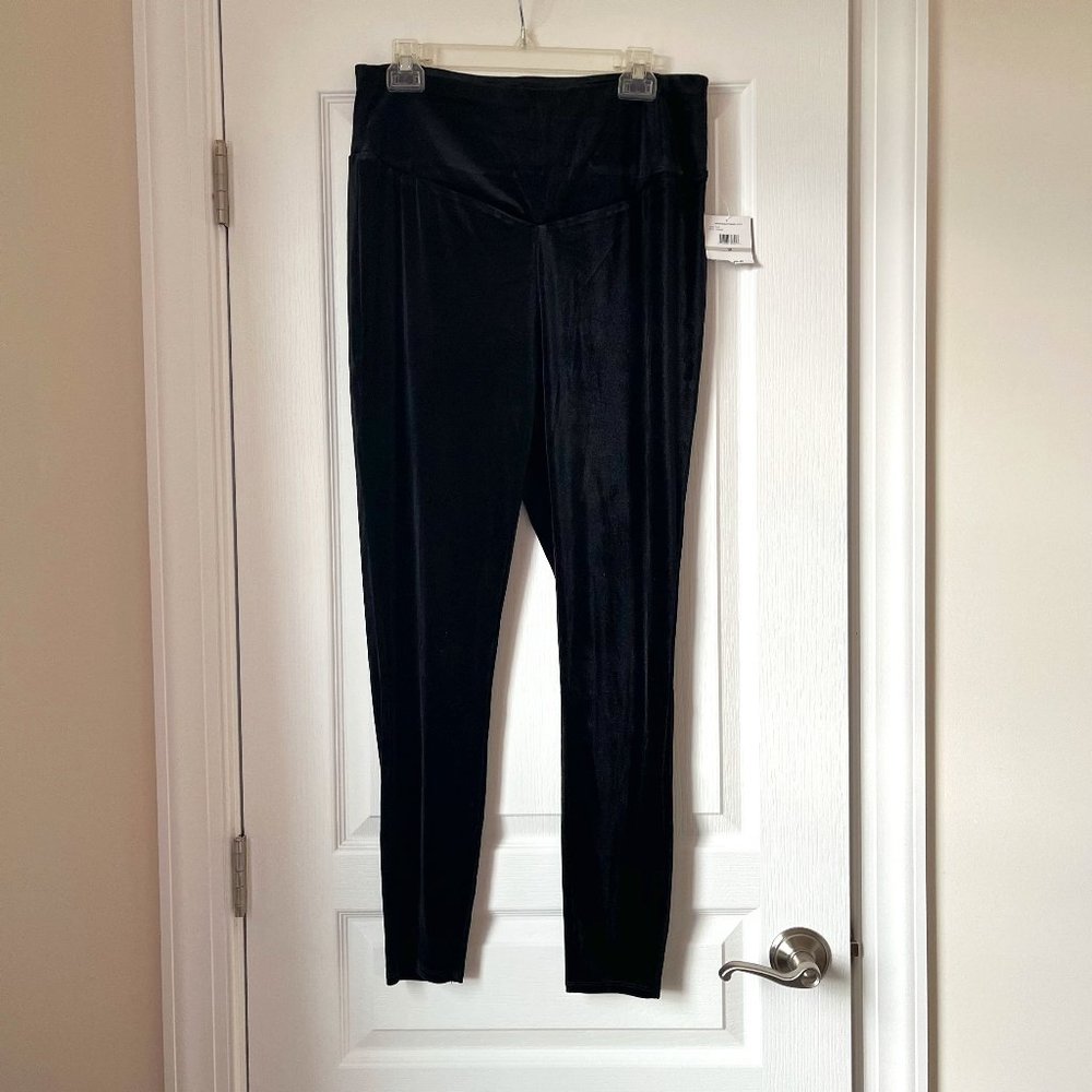 New Women's Rafaella Pants Black Size 1X